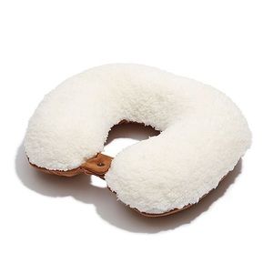 UGG Classic Memory Foam Travel Pillow Sherpa Suede